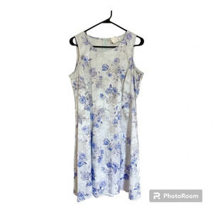 Vintage 90s Y2K Dress Sz M Baby Spice Girls Style Shiny Satin Icy Lilac Silver